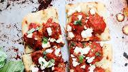 Italian Meatball & Goat Cheese Flatbread Italian Meatball & Goat Cheese Flatbread