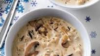 Wild Rice and Mushroom Soup Wild Rice and Mushroom Soup