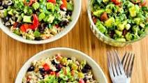 Slow Cooker Brown Rice Mexican Bowls Slow Cooker Brown Rice Mexican Bowls