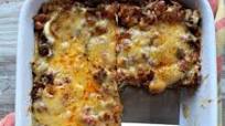 Beef and Bean Enchilada Casserole Beef and Bean Enchilada Casserole