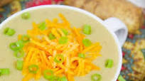 Crock Pot Vegetarian Baked Potato Soup Crock Pot Vegetarian Baked Potato Soup