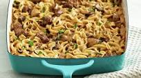 Hamburger Stroganoff Casserole Hamburger Stroganoff Casserole