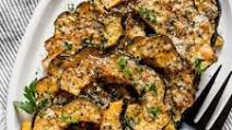 Parmesan Roasted Acorn Squash Parmesan Roasted Acorn Squash