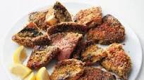 Fried Portobello Mushrooms Fried Portobello Mushrooms