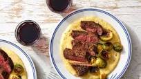 MasterChef Junior Seared Steaks & Maple Brussels Sprouts with Creamy Rosemary Polenta MasterChef Junior Seared Steaks & Maple Brussels Sprouts with Creamy Rosemary Polenta