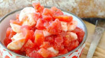 Canned Tomato Bruschetta Canned Tomato Bruschetta