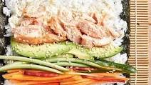 Baked Salmon Sushi Baked Salmon Sushi