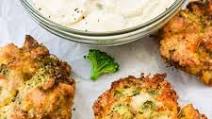 Broccoli Cheddar Chicken Fritters {Air Fryer or Stove Top} Broccoli Cheddar Chicken Fritters {Air Fryer or Stove Top}