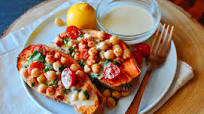 Mediterranean Baked Sweet Potatoes Mediterranean Baked Sweet Potatoes