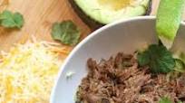 Low Carb Crock Pot Beef Barbacoa Low Carb Crock Pot Beef Barbacoa