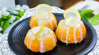 Lemon Elderflower Bundt Cakes Lemon Elderflower Bundt Cakes