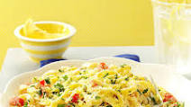 Lemon-Garlic Cream Fettuccine Lemon-Garlic Cream Fettuccine