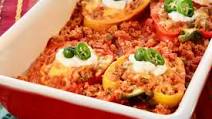 Low Carb Turkey-Stuffed Peppers Low Carb Turkey-Stuffed Peppers