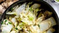 Simple Sauteed Napa Cabbage Simple Sauteed Napa Cabbage