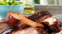 Sweet & Spicy Asian Style BBQ Back Ribs Sweet & Spicy Asian Style BBQ Back Ribs