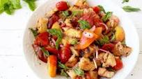 Grilled Bruschetta Panzanella Salad Grilled Bruschetta Panzanella Salad