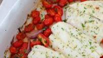 Roasted Cod With Tomatoes and Red Onion Roasted Cod With Tomatoes and Red Onion