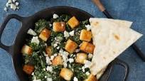 Palak with Pan-Fried Paneer Palak with Pan-Fried Paneer