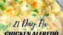 21 Day Fix Chicken Alfredo Bake 21 Day Fix Chicken Alfredo Bake