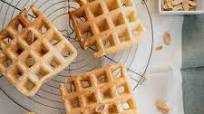 Mochi Waffles with Vanilla & Almond Mochi Waffles with Vanilla & Almond