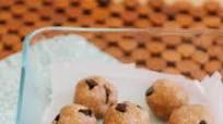 Recipe: Raw Chocolate Chip Cookie Dough Bites Recipe: Raw Chocolate Chip Cookie Dough Bites