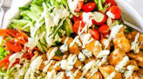 Buffalo Chicken Salad with Blue Cheese Dressing Buffalo Chicken Salad with Blue Cheese Dressing