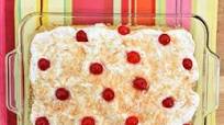 Pina Colada Poke Cake Pina Colada Poke Cake