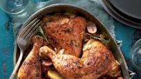 Rosemary-Garlic Chicken Quarters Rosemary-Garlic Chicken Quarters