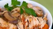 Shredded Pork in a Mushroom Sauce; A Slow Cooker Recipe! Shredded Pork in a Mushroom Sauce; A Slow Cooker Recipe!
