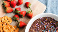 Vegan Brownie Batter Dip (AKA Dessert Hummus) Vegan Brownie Batter Dip (AKA Dessert Hummus)