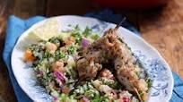 Garlic, Lemon & Oregano Chicken Kebabs with Bulgar Salad Garlic, Lemon & Oregano Chicken Kebabs with Bulgar Salad