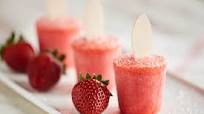 Strawberry Margarita Popsicles Strawberry Margarita Popsicles