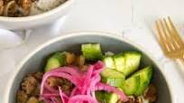 Larb-Inspired Ground Turkey Rice Bowls Larb-Inspired Ground Turkey Rice Bowls