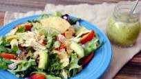 Guacamole Greens Salad with Cilantro Lime Vinaigrette Guacamole Greens Salad with Cilantro Lime Vinaigrette