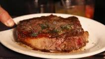 Bourbon-Dijon Rib Eye With Herb Butter Bourbon-Dijon Rib Eye With Herb Butter