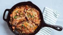Skillet Pork Chops & Tomatoes Skillet Pork Chops & Tomatoes