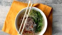 Vietnamese beef and rice noodle soup (pho) Vietnamese beef and rice noodle soup (pho)