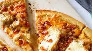 Grilled Chicken & Bacon Pizza with Garlic Cream Sauce Grilled Chicken & Bacon Pizza with Garlic Cream Sauce