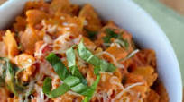 Creamy Tomato Basil Pasta with Spinach Creamy Tomato Basil Pasta with Spinach