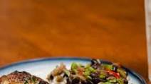 Cuban Pork Chops with Frijoles Negros Cuban Pork Chops with Frijoles Negros