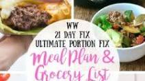 Meal Plan & Grocery List {Week of 9/7/20} | 21 Day Fix Meal Plan | WW Meal Plan Meal Plan & Grocery List {Week of 9/7/20} | 21 Day Fix Meal Plan | WW Meal Plan