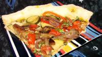 Four-Veggie Pizza(Flat Belly Diet Recipe) Four-Veggie Pizza(Flat Belly Diet Recipe)