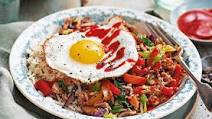 Korean-style rice bowl Korean-style rice bowl