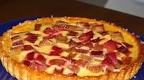 Torta de Ruibarbo Torta de Ruibarbo