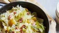 Smothered Cabbage with Ham Smothered Cabbage with Ham