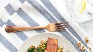 Cinnamon-Blackened Salmon with Lentils Cinnamon-Blackened Salmon with Lentils