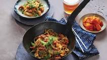 Stir fry pork belly noodles Stir fry pork belly noodles