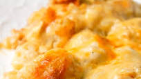 Cheesy Garlic Tater Tot Casserole Cheesy Garlic Tater Tot Casserole