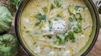 Green Enchiladas Chicken Soup - A Perfect Keto Slow Cooker Green Enchiladas Chicken Soup - A Perfect Keto Slow Cooker