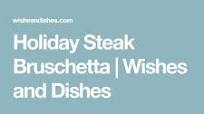 Holiday Steak Bruschetta and Le Creuset Giveaway Holiday Steak Bruschetta and Le Creuset Giveaway